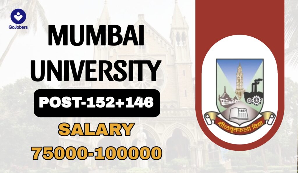 Mumbai University Recruitment 2024